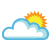 It is forecast to be Partly Cloudy at 10:00 PM CDT on May 18, 2013